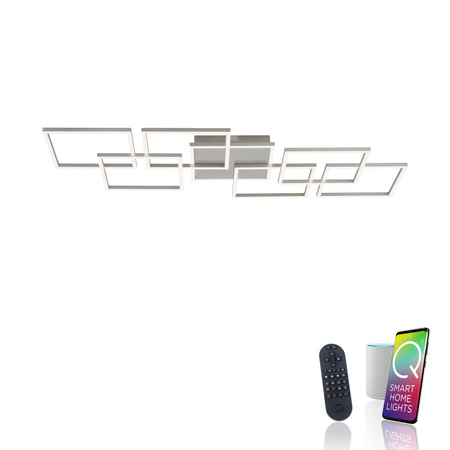 Lampa Sufitowa Stalowy Q-INIGO 003902-032102 Newgarden