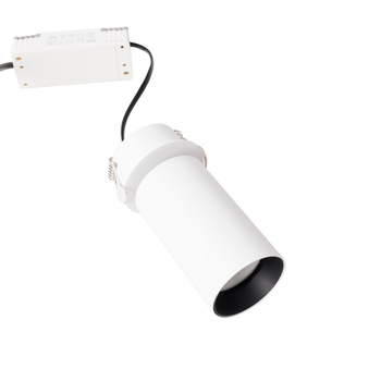 Maxlight h0126 lampa sufitowa halo d white podtynkowa