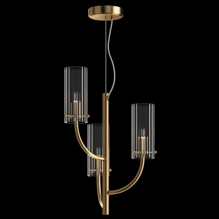 Lampa wisząca BRASS Arco Maytoni MOD223PL-03BS