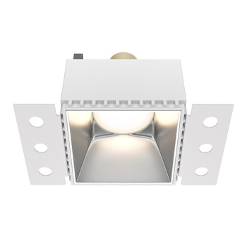 Downlight Matte silver Share Maytoni DL051-01-GU10-SQ-WS