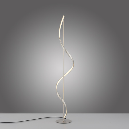 Lampa Podłogowa Srebrny Q-SWING 003902-032189 Newgarden