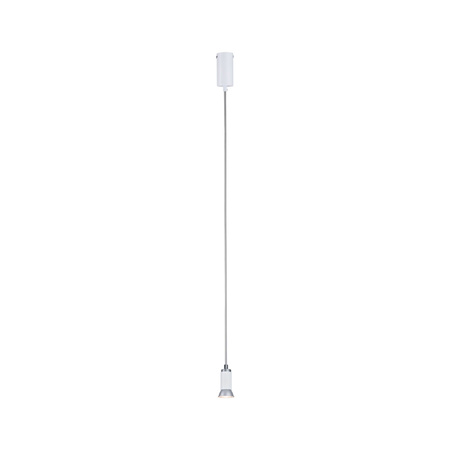 Lampa wisząca RUNA GU10 max.1x20W 230V biały / szary metal