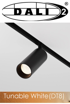 Reflektor Magnetyczny Dali 12W CCT TUNABLE BLACK DT8