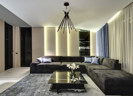 Maxlight Tipi P0353 Lampa Wisząca Czarna