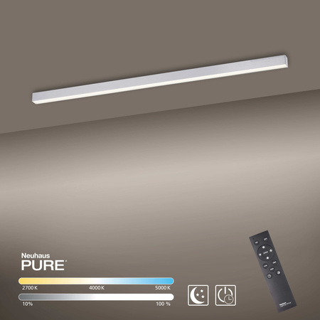 Lampa Sufitowa Aluminium PURE-LINES 003902-027565 Newgarden