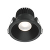 Downlight Czarny/Black Zoom Maytoni DL034-01-06W4K-D-B