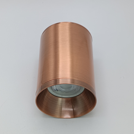 Oprawa nastropowa downlight lampa natynkowa RAMPURI  1xGU10 230V miedziany