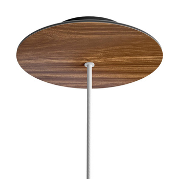 Duża podsufitka rozeta sufitowa okrągła Rose-One, średnica 200 mm, 1 otwór centralny i 4 otwory boczne Creative cables BKROR201F-KROVNR201F110