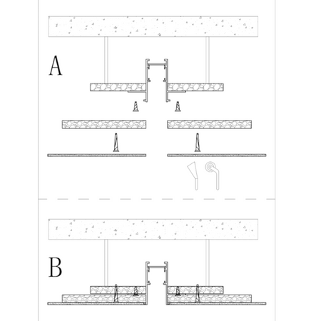 MULTILINE SZYNA PRO MAGNETYCZNA PODTYNKOWY 48V 1m Biala Unilight