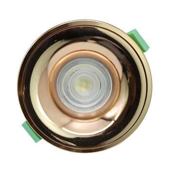 Oczka Downlight Designerskie GU10 RAMPURI Złoty francuski