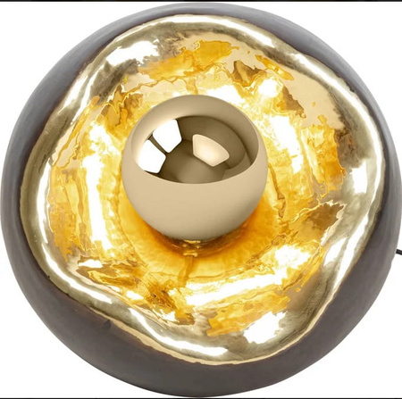 KINKIET MODENA CZARNO ZŁOTY ULKN24 Unilight