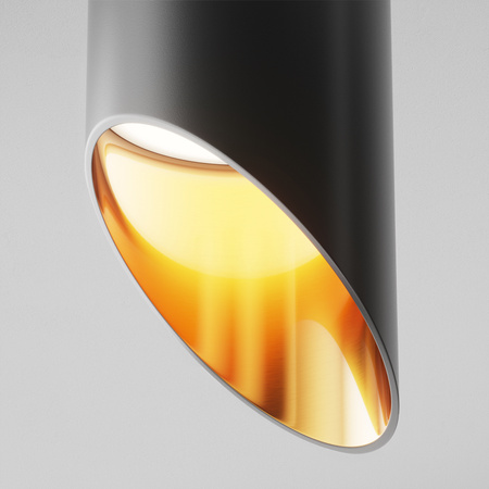 Lampa sufitowa Black with gold Lipari Maytoni C044CL-01-25GU10-B