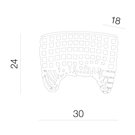 CARMEN WALL Azzardo AZ1283