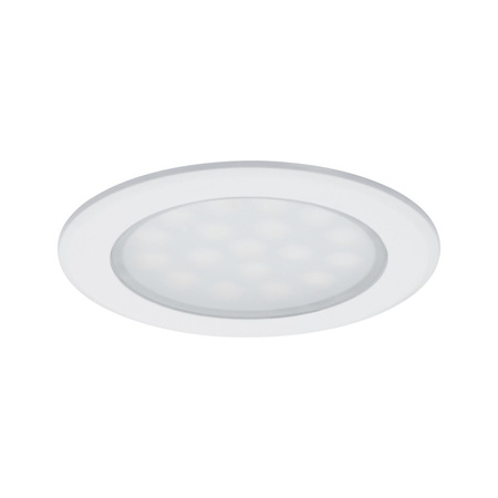 Oprawa  wpuszczana punktowa LED 2x2,5W 2x180lm 65mm 3000K 230/12V biały matowy