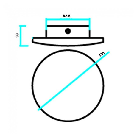 Kinkiet LED sunrise 6W ULFN265 Unilight