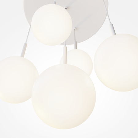 Lampa wisząca WHITE Basic form Maytoni MOD321PL-05W