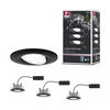 Zestaw opraw do wbudowania CALLA LED 3x6W 530lm okrągła wychylna 4000K IP65 230V czarny matowy PAULMANN PL99991