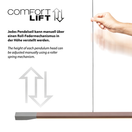 Lampa Wisząca Kawowy HOOP 003902-032164 Newgarden