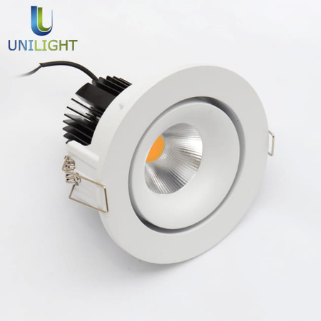OCZKO OPRAWA SUFITOWA DOWNLIGHT- Ciepła barwa - 13W ULDL31 Unilight