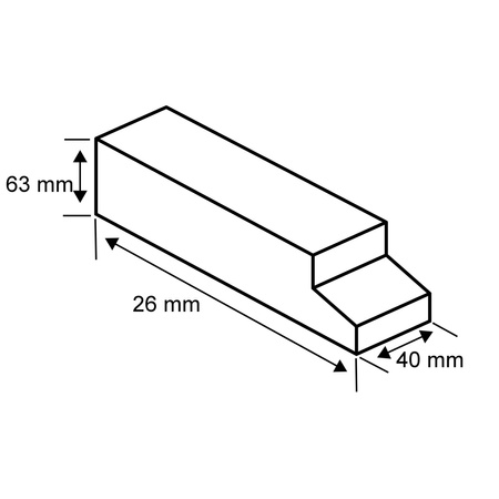 Uniwersalny zasilacz LED PlugIn 12W 230/12V DC Biały Tworzywo sztuczne
