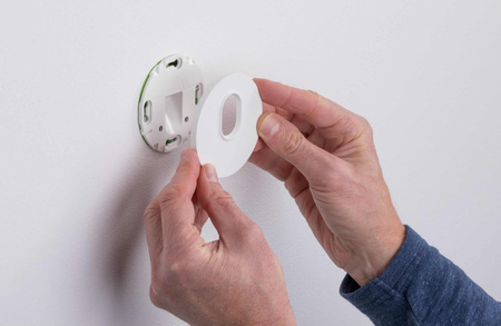 Oprawa przyschodowa WALL LED okrągła 1.1W 65 lm 2700K 230V biały / tworzywo sztuczne