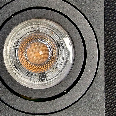 Natynkowy SLIM Downlight Okragly BIALY Spot 5cm LOC3 Unilight