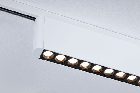 Oprawa na szynoprzewód URail ZELOS LED 3-STEP DIM 10W 1050lm IP20 3000K 230V biały RAL 9003 / aluminium PAULMANN PL95713