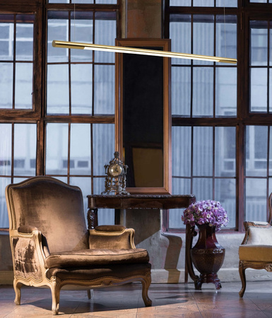 Maxlight Organic Horizon P0356 Lampa Wisząca Złota