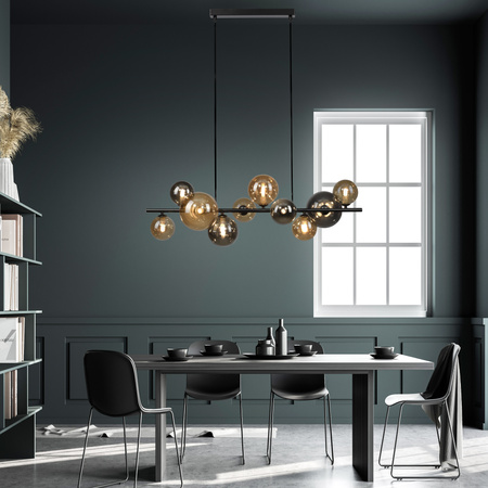 Lampa Wisząca Smoky/bursztyn POPSICLE 003902-032161 Newgarden