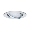 Oprawa do wbudowania NOVA LED wychylna GU10 6.5W 460lm 84mm 2700K IP23 230V aluminium PAULMANN PL93432
