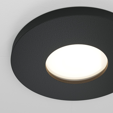 Downlight Czarny/Black Stark Maytoni DL083-01-GU10-RD-B