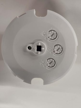 Czujnik ruchu 2w1 natynkowy/podtynkowy IP65 biały – uniwersalny sensor oświetleniowy