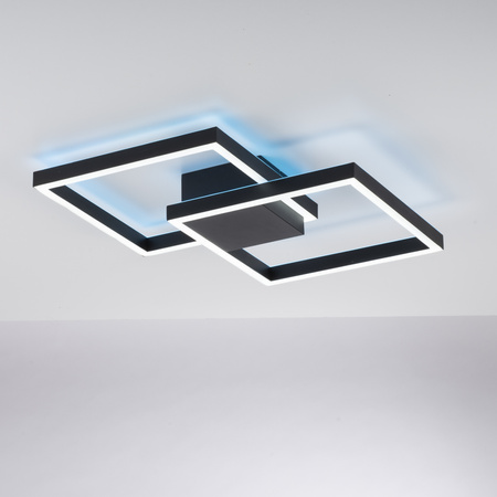 Lampa Sufitowa Czarny Q-MARKO 003902-032204 Newgarden