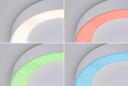 Casca IP44 ZB LED RGBW TunW 20W Ws Met/K PAULMANN PL75414