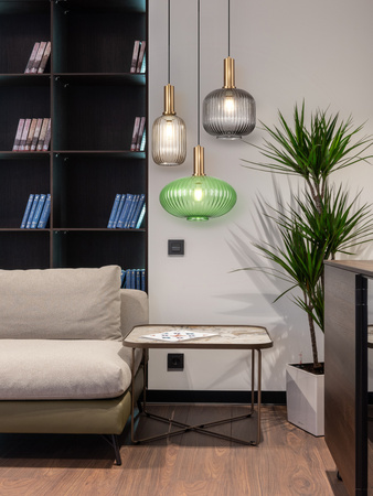 Lampa wisząca BRASS Zelma Maytoni MOD124PL-01BS2