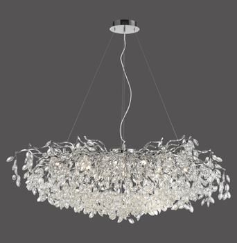 Lampa Wisząca Chrom RICICLE 003902-029418 Newgarden