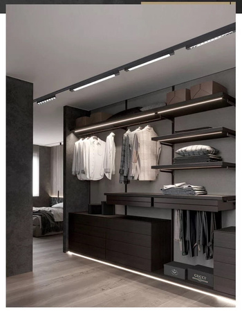 54014-ULTL85 STRIPE TUYA CCT SMART CZARNY