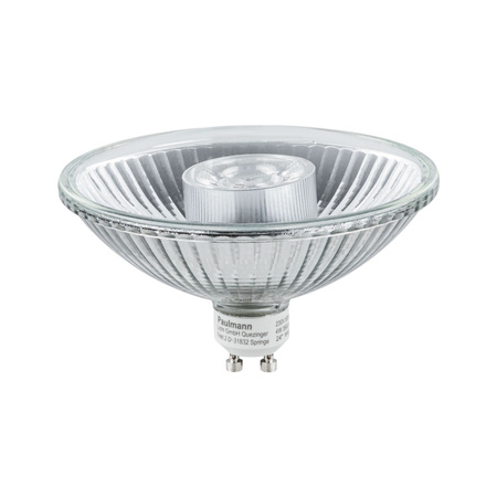 Źródło światła LED QPAR111 DIM 6,5W 24st. GU10 425lm 2700K 230V srebrny / szkło