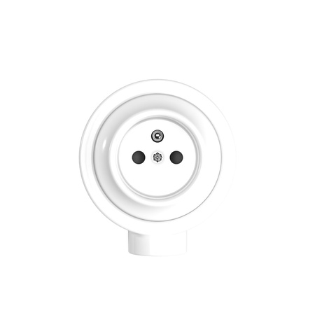 Zestaw uchwytów ściennych w stylu francuskim i podstawa do Creative-Tubes z porcelany Creative cables BKPFRAF-KPFRA1FBIA