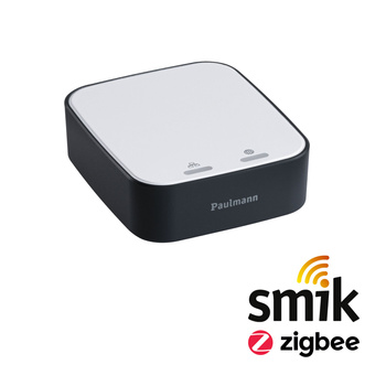 Bramka SMIK SM Zigbee 3.0 2,4GHz biały / antracyt