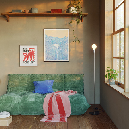 Duża okrągła podsufitka rozeta sufitowa Rose-One, średnica 200 mm, 2 otwory i 4 otwory boczne Creative cables BKROR203TF-KROR203TF113