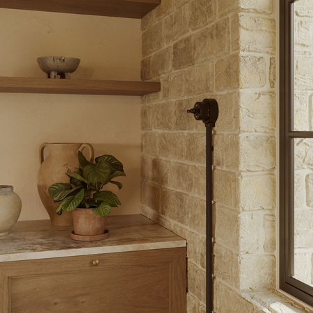 Podstawa porcelanowa do gniazdka i przełącznika / włącznika kompatybilna z Creative-Tubes - od 1 do 4 wyjść Creative cables BPBASEF-PBASE1FNER