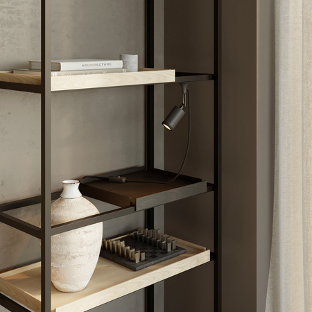 Duża okrągła podsufitka rozeta sufitowa Rose-One, średnica 200 mm, 4 otwory i 4 otwory boczne Creative cables BKROR204F-KROR204F104