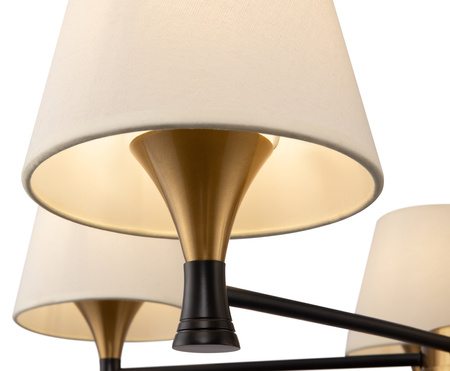 Żyrandol Black and brass Perfetto Maytoni MOD127PL-05BBS