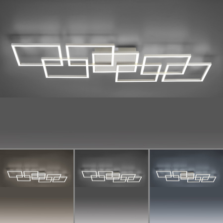 Lampa Sufitowa Stalowy Q-INIGO 003902-032102 Newgarden