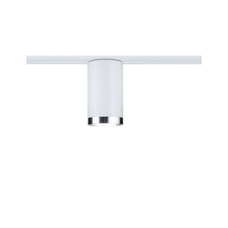 Reflektor na szynoprzewód URail TUBE DIM GU10 max.10W 230V biały RAL9003 / metal