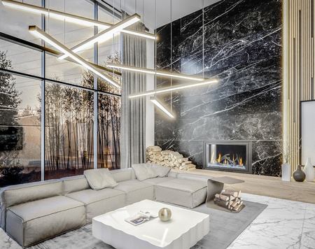 Maxlight Trio P0311D Lampa Wisząca Ściemnialna Czarna