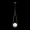 Lampa wisząca BRASS Bumble Maytoni MOD054PL-01BS