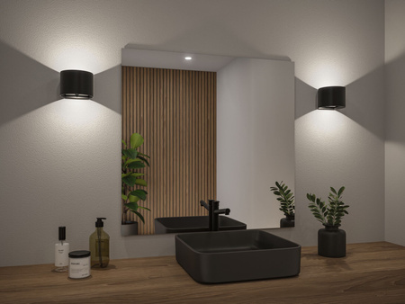 Mobile Wandl Nyora Sensor IP44 Sz Alu PAULMANN PL71284