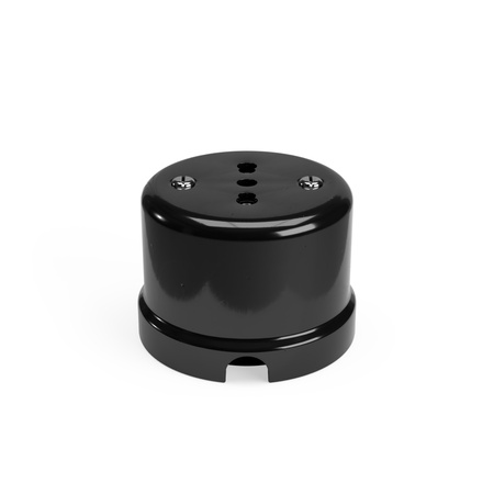 Porcelanowe włoskie gniazdko ścienne 10/16A Creative cables BPBOXITA-PBOXITANER